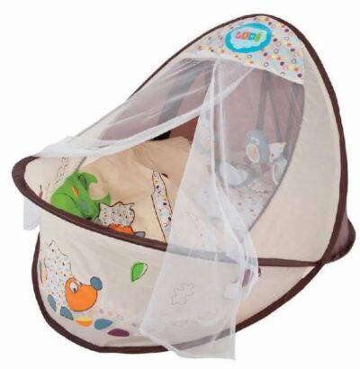 Baby pop-up rejseseng, natur - Ludi