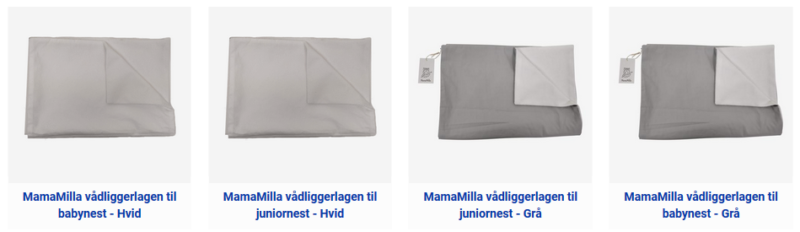 mamamilla tisselagen til baby- og juniornest