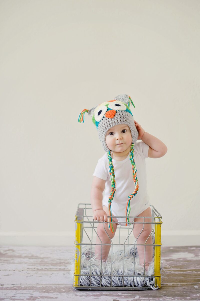 Stående baby